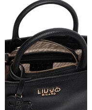 LIUJO RIDHI Sac &agrave; main avec bandouli&egrave;re amovible NOIR - Sacs pour Femme - 4