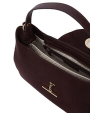LIUJO GERONA Sac &agrave; main avec bandouli&egrave;re aubergine rouge - Sacs pour Femme - 4