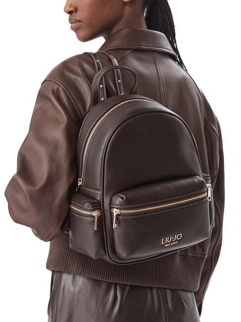 EVRIM Sac &agrave; dos pour femme brun fonc&eacute; - Sacs pour Femme
