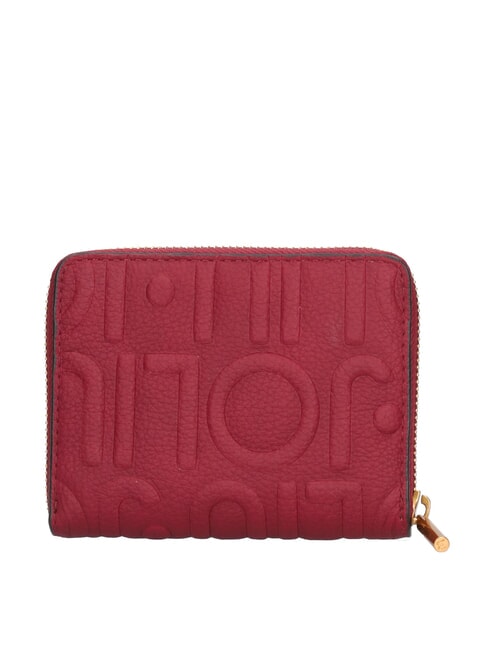 CALIWEN Portefeuille compact bordeaux profond - Portefeuilles Femme