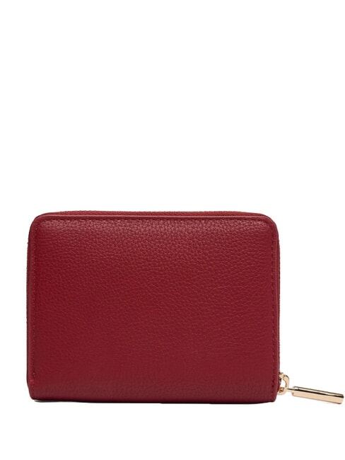 CALIWEN Petit portefeuille zipp&eacute; rouge brique - Portefeuilles Femme