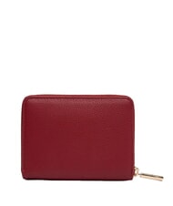 LIUJO CALIWEN Petit portefeuille zipp&eacute; rouge brique - Portefeuilles Femme - 3