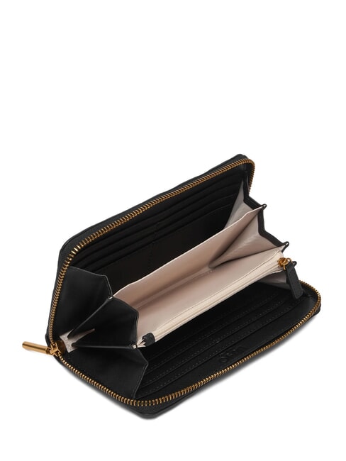 KALISKA Portefeuille Zip Around NOIR - Portefeuilles Femme