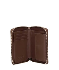 LIUJO CALIWEN Petit portefeuille zipp&eacute; moka noir - Portefeuilles Femme - 2