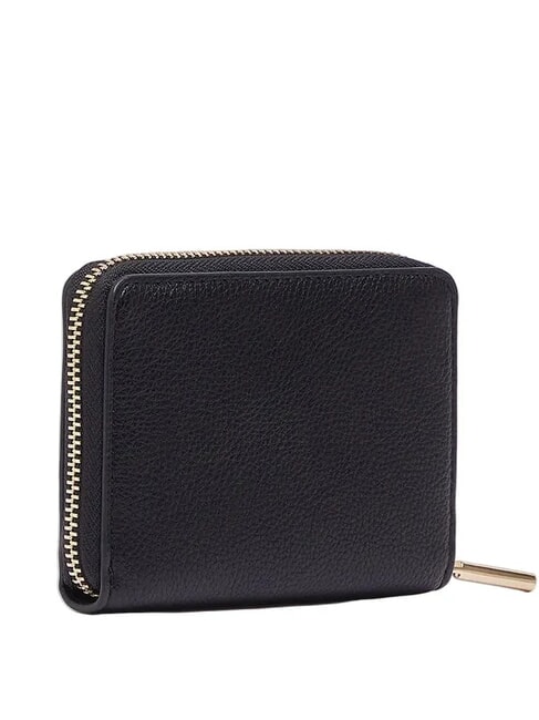 CALIWEN Petit portefeuille zipp&eacute; NOIR - Portefeuilles Femme