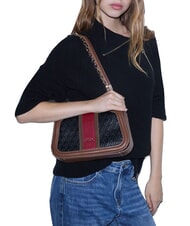LIUJO EMATITE sac bandouli&egrave;re NOIR - Sacs pour Femme - 2