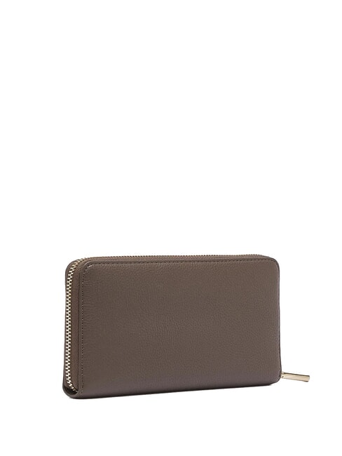 KALISKA Portefeuille Zip Around moka noir - Portefeuilles Femme