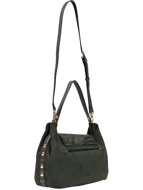 GERONA Sac &agrave; main avec bandouli&egrave;re for&ecirc;t - Sacs pour Femme