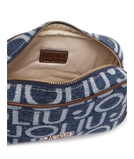 LIUJO EVRIM Mini sac bandouli&egrave;re denim bleu - Sacs pour Femme - 5