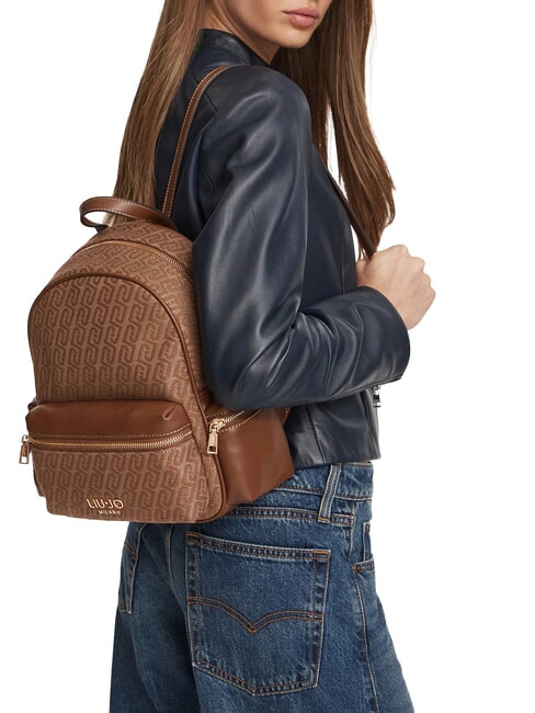 EVRIM Sac &agrave; dos pour femme Naturel - Sacs pour Femme