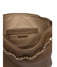 MARIO VALENTINO LENA Sac &agrave; main avec bandouli&egrave;re taupe - Sacs pour Femme - 4