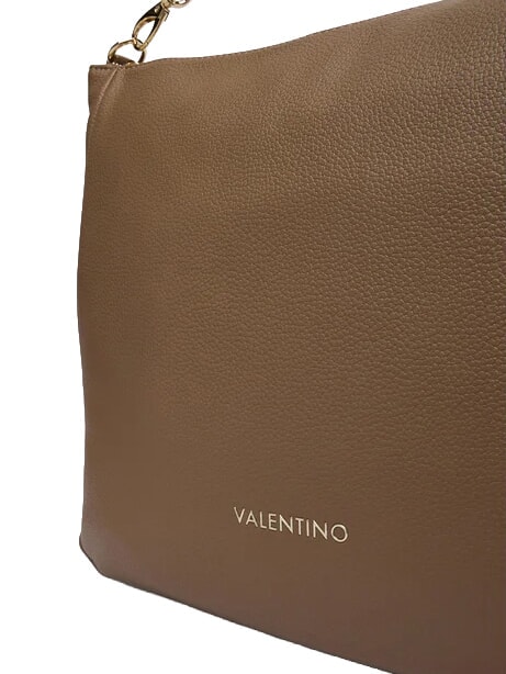 LENA Sac &agrave; main avec bandouli&egrave;re taupe - Sacs pour Femme