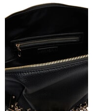 MARIO VALENTINO LENA Sac &agrave; main avec bandouli&egrave;re noir - Sacs pour Femme - 4