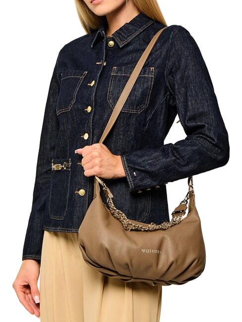 LENA Sac bandouli&egrave;re, avec bandouli&egrave;re taupe - Sacs pour Femme