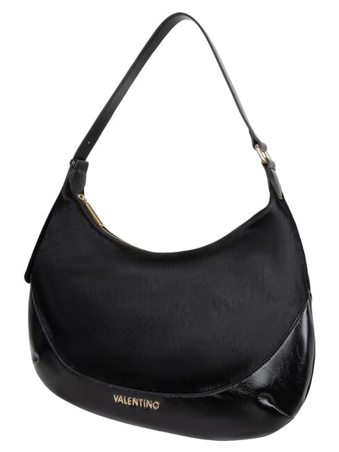 APOLLINE Sac bandouli&egrave;re en cuir noir - Sacs pour Femme