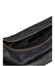 MARIO VALENTINO APOLLINE Sac bandouli&egrave;re en cuir noir - Sacs pour Femme - 4