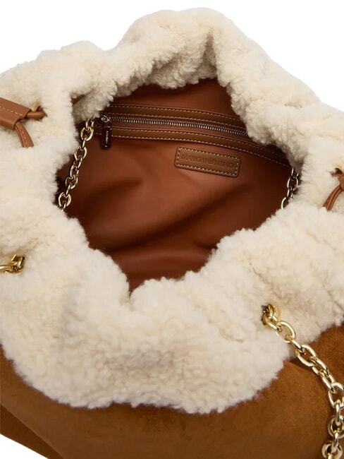 MAX Sac bandouli&egrave;re, avec cha&icirc;ne cuir/&eacute;cru - Sacs pour Femme