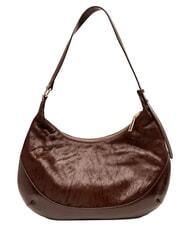MARIO VALENTINO APOLLINE Sac bandouli&egrave;re en cuir caf&eacute;" - Sacs pour Femme - 4