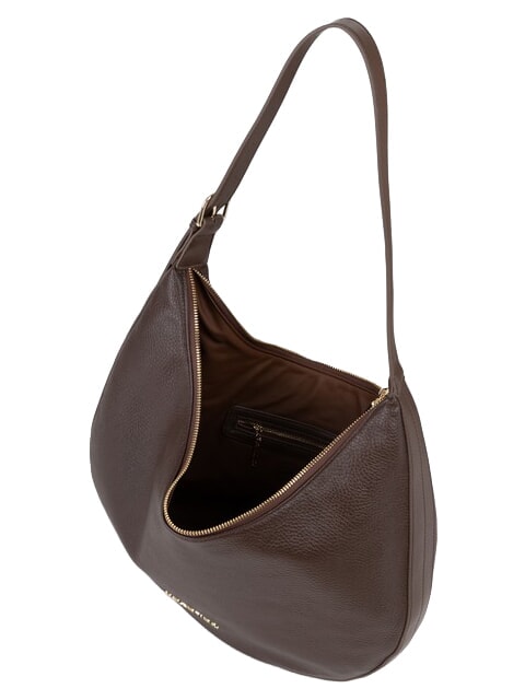 MAURY sac bandouli&egrave;re caf&eacute;" - Sacs pour Femme