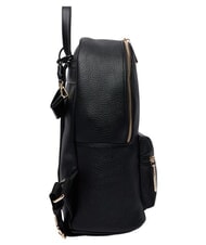 MARIO VALENTINO MAURY Sac &agrave; dos avec poche avant noir - Sacs pour Femme - 2