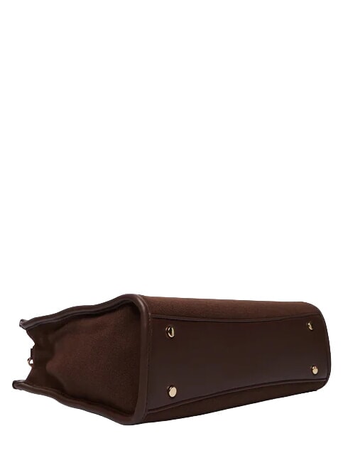 WINTER AELLA Sac &agrave; main avec bandouli&egrave;re caf&eacute;" - Sacs pour Femme