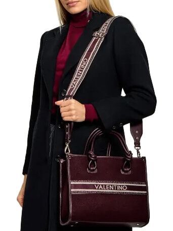 WINTER AELLA Sac &agrave; main avec bandouli&egrave;re Bordeaux - Sacs pour Femme