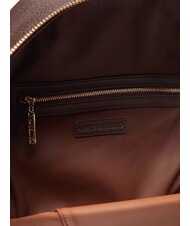MARIO VALENTINO MAURY Sac &agrave; dos avec poche avant caf&eacute;" - Sacs pour Femme - 4