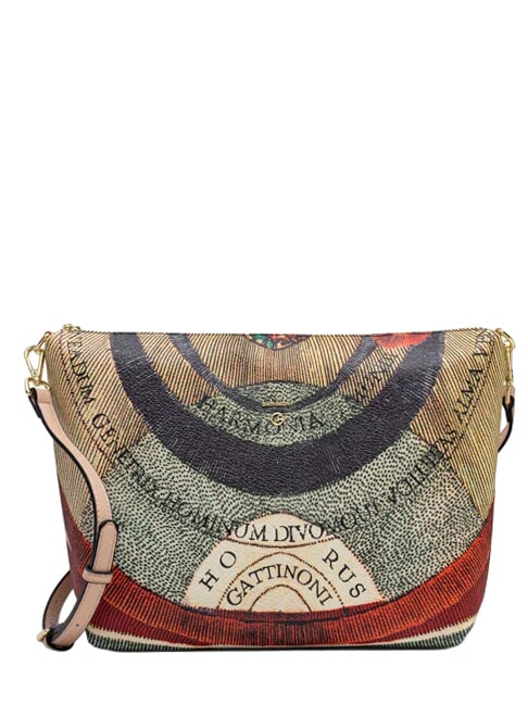 PLANETARIUM Sac bandouli&egrave;re avec pochette classique/beige - Sacs pour Femme