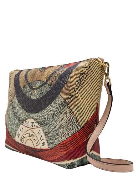 PLANETARIUM Sac bandouli&egrave;re avec pochette classique/beige - Sacs pour Femme