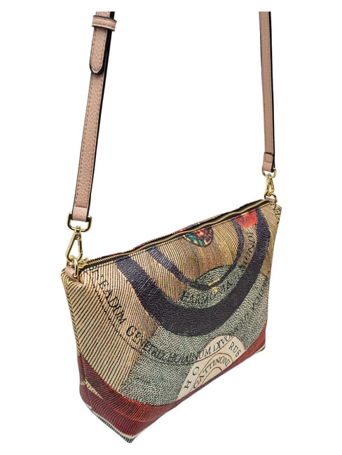 PLANETARIUM Sac bandouli&egrave;re avec pochette classique/beige - Sacs pour Femme