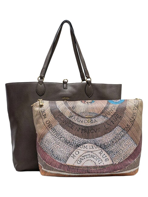 PLANETARIUM Sac bandouli&egrave;re avec pochette vert sauvage/militaire - Sacs pour Femme