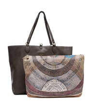 GATTINONI PLANETARIUM Sac bandouli&egrave;re avec pochette vert sauvage/militaire - Sacs pour Femme - 5