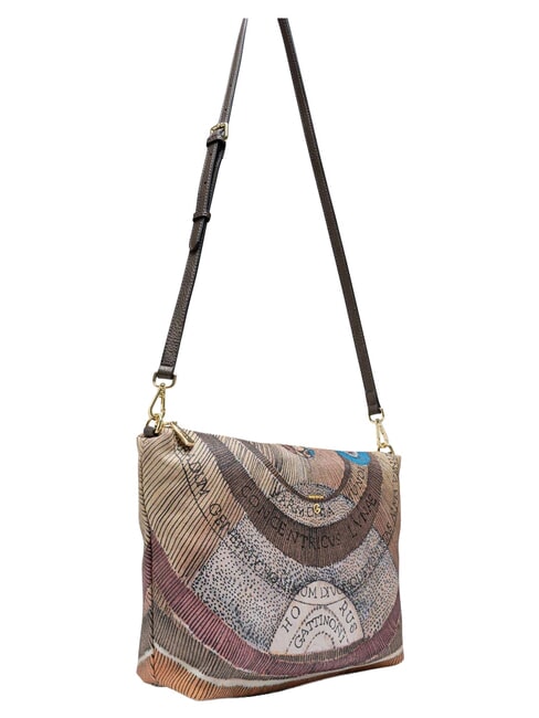 PLANETARIUM Sac bandouli&egrave;re avec pochette vert sauvage/militaire - Sacs pour Femme