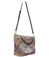 GATTINONI PLANETARIUM Sac bandouli&egrave;re avec pochette vert sauvage/militaire - Sacs pour Femme - 6