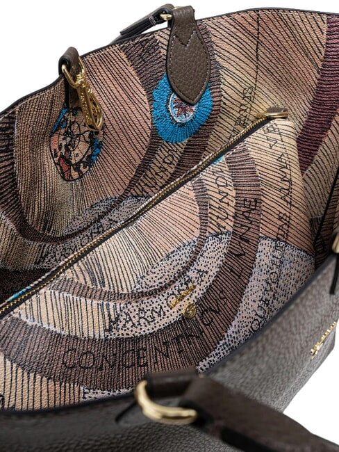 PLANETARIUM Sac &agrave; dos double face vert sauvage/militaire - Sacs pour Femme