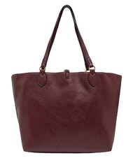 GATTINONI PLANETARIUM Sac &agrave; dos double face sauvage/bourgogne - Sacs pour Femme - 3