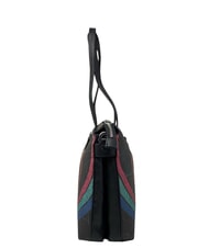 GATTINONI PLANETARIUM sac de courses, sac bandouli&egrave;re plan&egrave;te.impression noire - Sacs pour Femme - 3