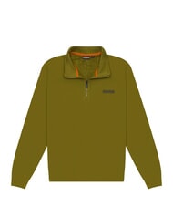 NAPAPIJRI B-SMALL BOX HZ  olive fonc&eacute; - Pulls molletonn&eacute;s - 5