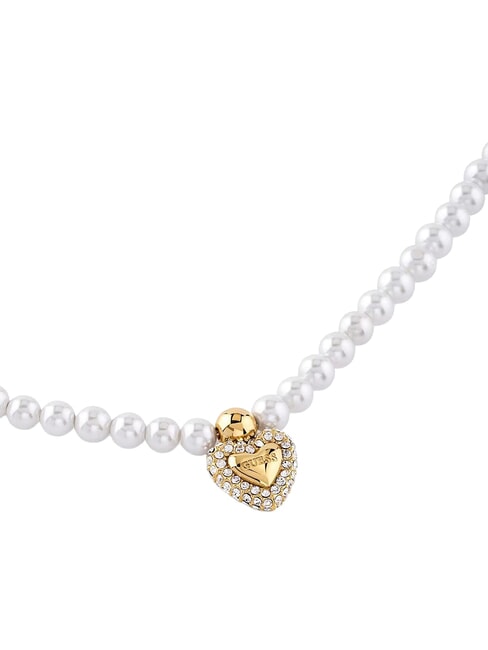 LOVE BITES Collier pendentif en forme de c&oelig;ur or jaune - Colliers