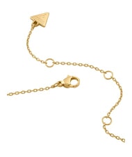 GUESS WILD FLOWER Collier avec pendentif central en forme de c&oelig;ur or jaune - Colliers - 3