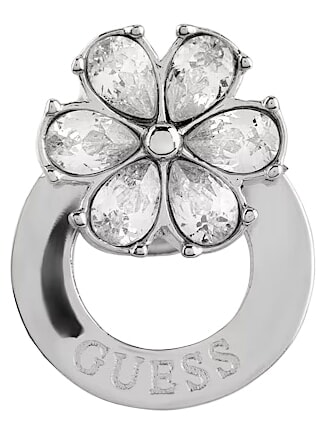 ACE OF DIAMONDS Boucles d'oreilles orn&eacute;es de cristaux ARGENT - Boucles d'oreilles