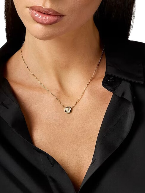 BORBOLETA Collier pendentif papillon or jaune - Colliers