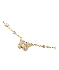 GUESS BORBOLETA Collier pendentif papillon or jaune - Colliers - 2