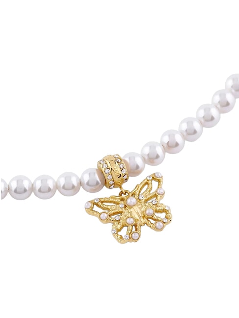 BORBOLETA Collier pendentif papillon or jaune - Colliers