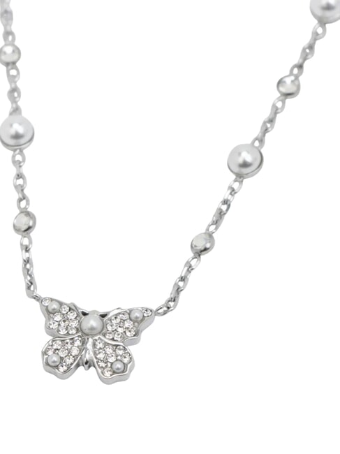 BORBOLETA Collier pendentif papillon ARGENT - Colliers