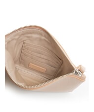 COCCINELLE ROUNDED ENVELOPE pochette en cuir rosaces - Sacs pour Femme - 5