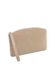 COCCINELLE ROUNDED ENVELOPE pochette en cuir taupe chaud - Sacs pour Femme - 2