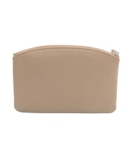 COCCINELLE ROUNDED ENVELOPE pochette en cuir taupe chaud - Sacs pour Femme - 3