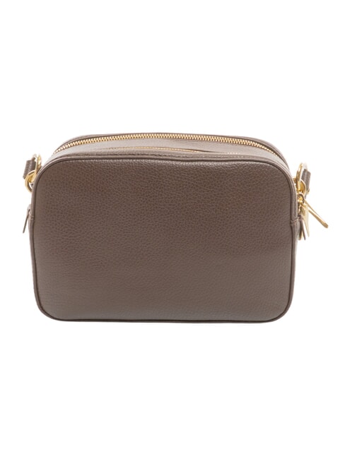 ALPHA Mini sac bandouli&egrave;re en cuir brunette - Sacs pour Femme