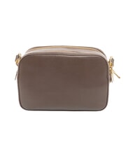 COCCINELLE ALPHA Mini sac bandouli&egrave;re en cuir brunette - Sacs pour Femme - 3